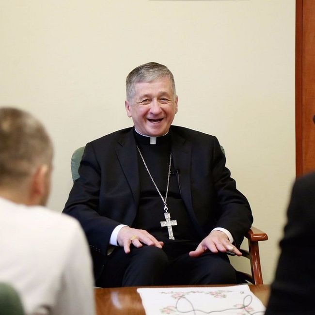Cardinal Blase J. Cupich - Interview in Moscow