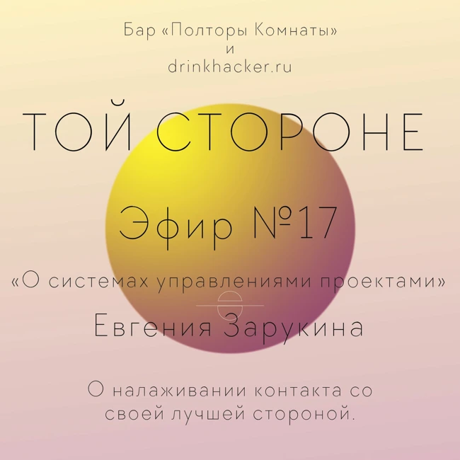 ТОЙ СТОРОНЕ №17 «О системах управления проектами» Евгения Зарукина