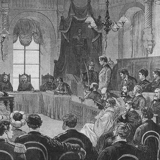 Суд над Михаилом Андреевым по обвинению в убийстве жены, Российская империя, 1907