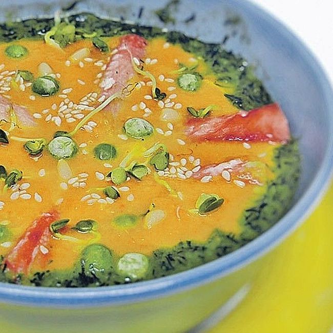 Готовим суп-пюре по-тайски
