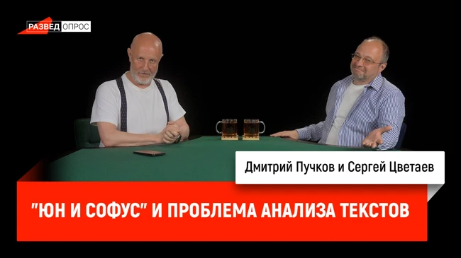 Сергей Цветаев - "Юн и Софус" и проблема анализа текстов