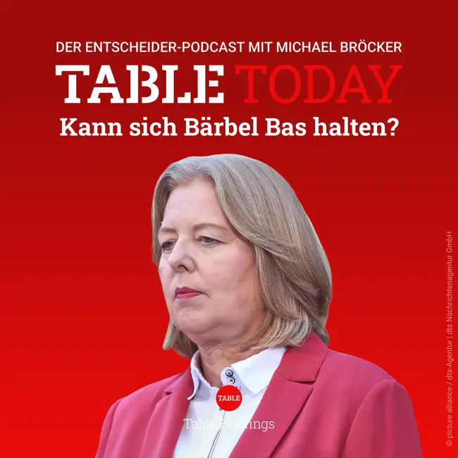 Kann sich Bärbel Bas halten?