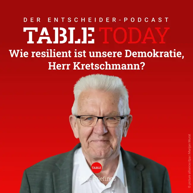 Wie resilient ist unsere Demokratie, Herr Kretschmann?