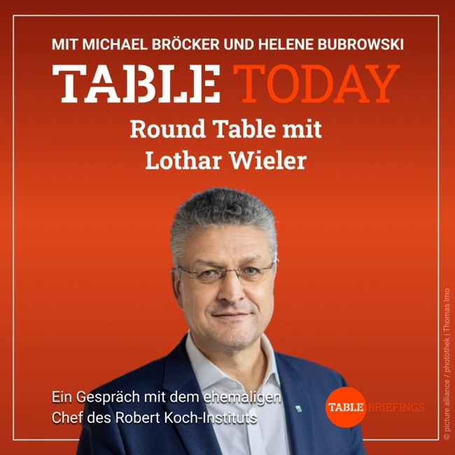 Round Table mit Lothar Wieler