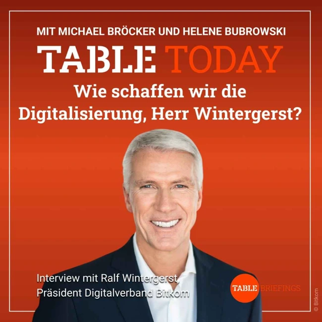 Wie schaffen wir die Digitalisierung, Herr Wintergerst?