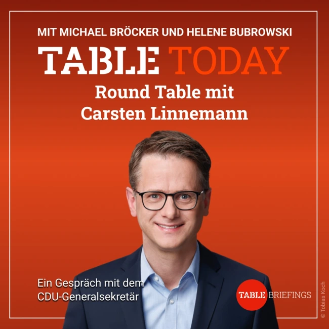 Round Table mit Carsten Linnemann