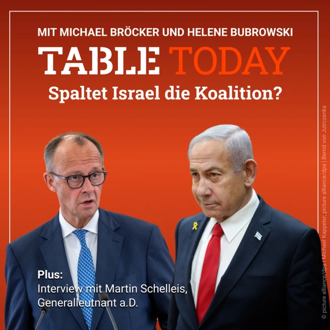 Spaltet Israel die Koalition?
