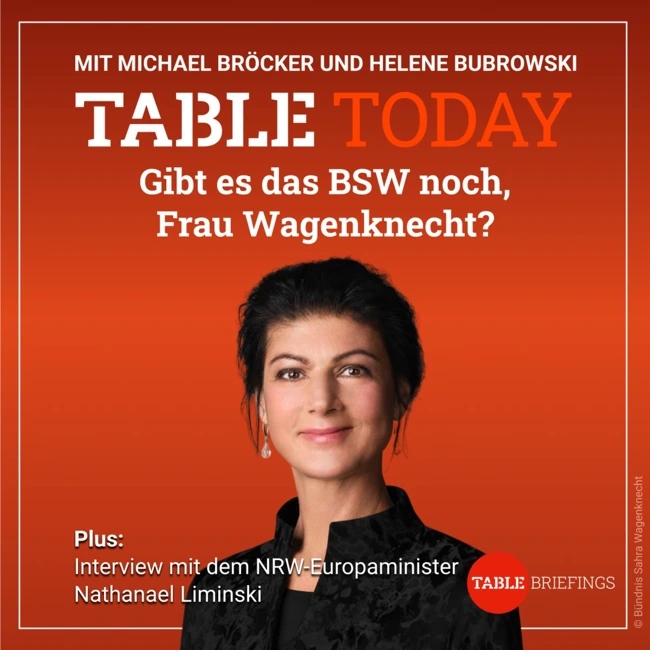 Gibt es das BSW noch, Frau Wagenknecht?