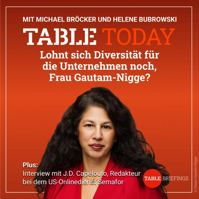 Lohnt sich Diversität für die Unternehmen noch, Frau Gautam-Nigge?
