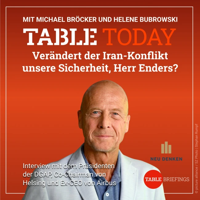Verändert der Iran-Konflikt unsere Sicherheit, Herr Enders?