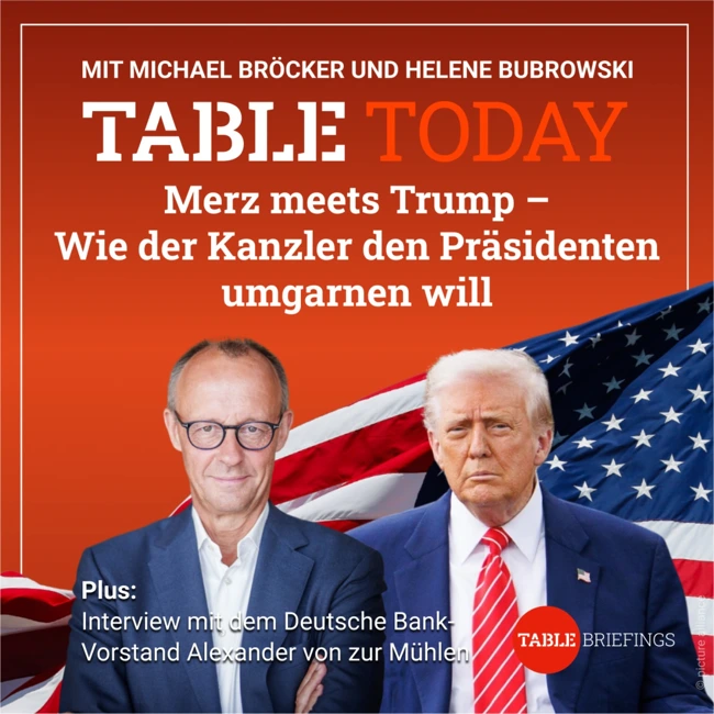 Merz meets Trump - Wie der Kanzler den Präsidenten umgarnen will