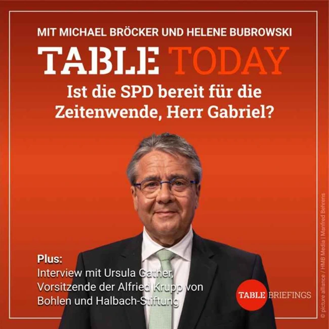 Ist die SPD bereit für die Zeitenwende, Herr Gabriel?