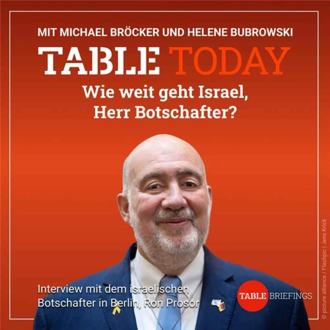 Wie weit geht Israel, Herr Botschafter?