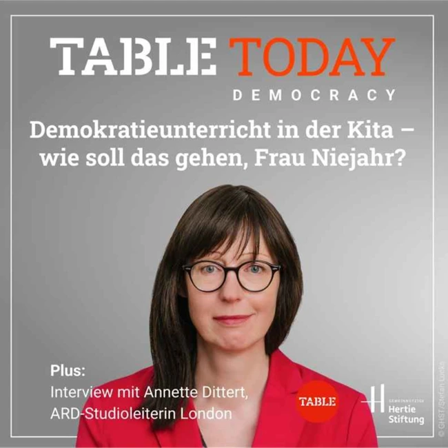 Demokratieunterricht in der Kita - wie soll das gehen, Frau Niejahr?