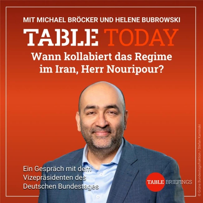 Wann kollabiert das Regime im Iran, Herr Nouripour?