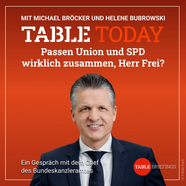 Passen Union und SPD wirklich zusammen, Herr Frei?