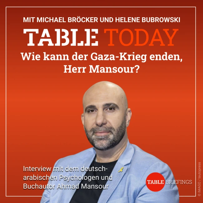 Wie kann der Gaza-Krieg enden, Herr Mansour?