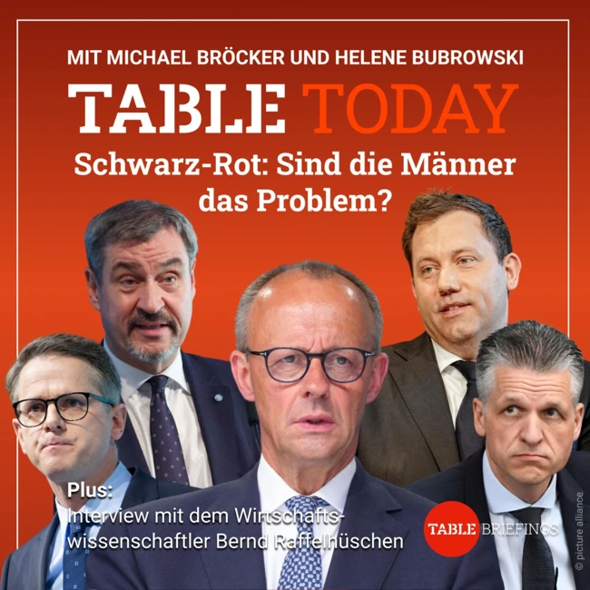 Schwarz-Rot: Sind die Männer das Problem?