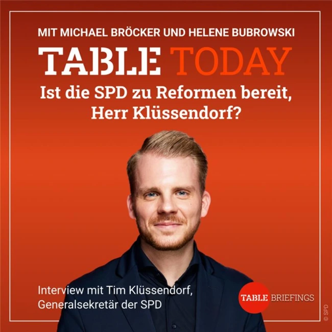 Ist die SPD zu Reformen bereit, Herr Klüssendorf?