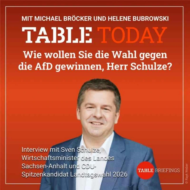 Wie wollen Sie die Wahl gegen die AFD gewinnen, Herr Schulze?