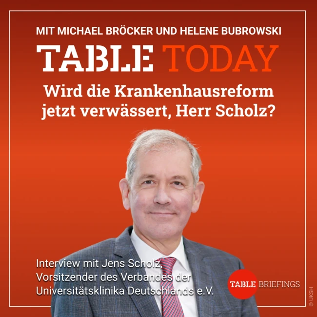 Wird die Krankenhausreform jetzt verwässert, Herr Scholz?