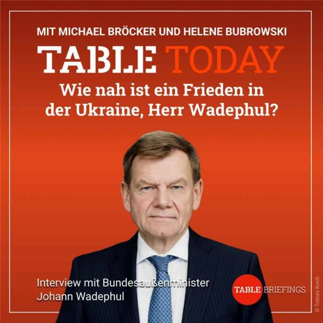 Wie nah ist ein Frieden in der Ukraine, Herr Wadephul?
