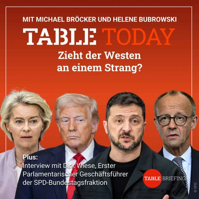 Zieht der Westen an einem Strang?