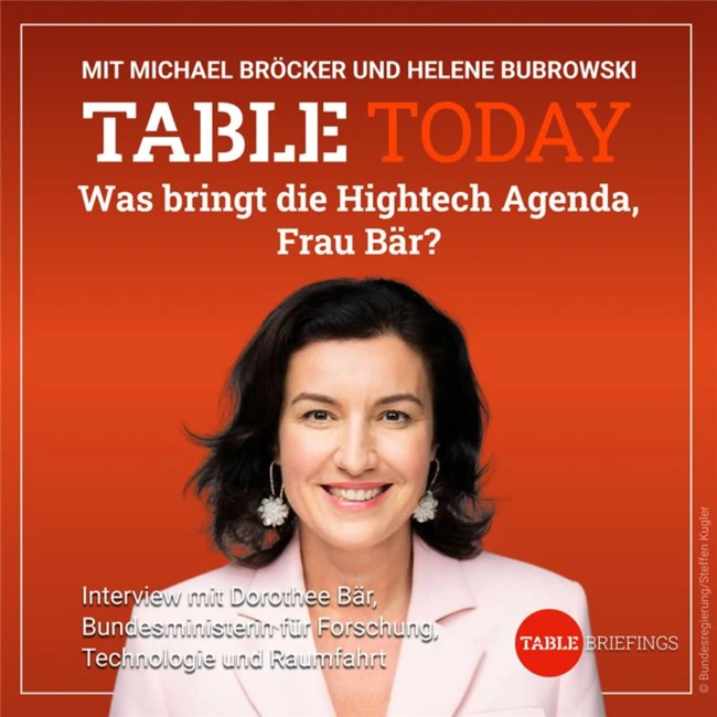 Was bringt die Hightech Agenda, Frau Bär?