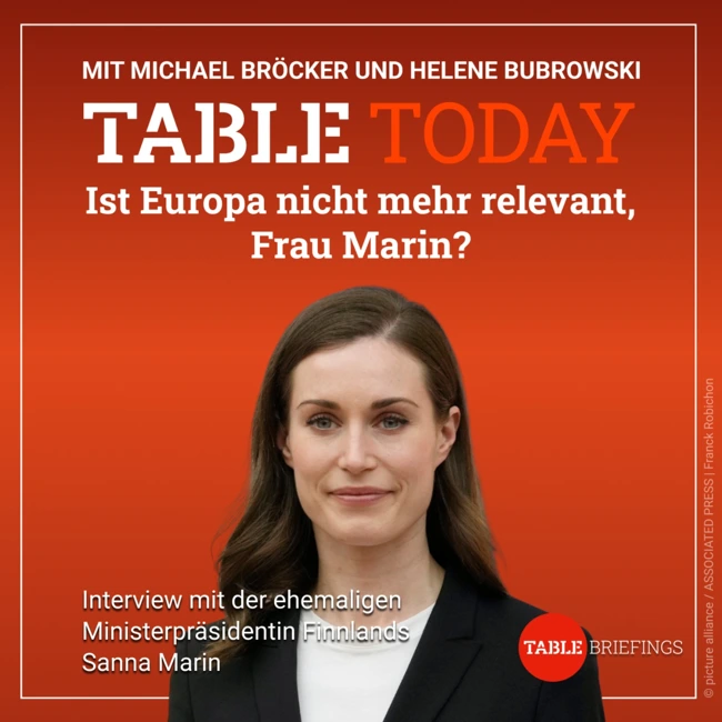 Ist Europa nicht mehr relevant, Frau Marin?