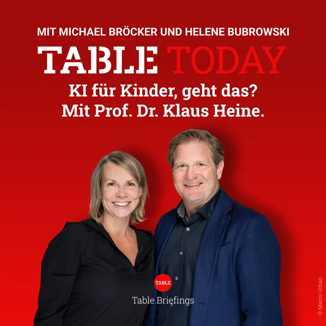 KI für Kinder, geht das? Mit Prof. Klaus Heine.