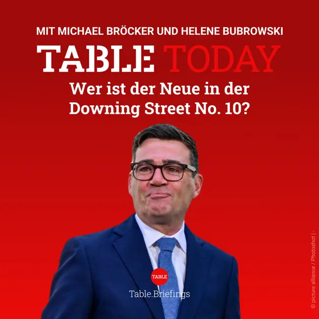Wer ist der Neue in Downing Street No. 10?