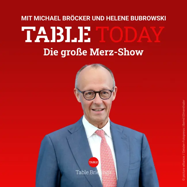 Die große Merz-Show