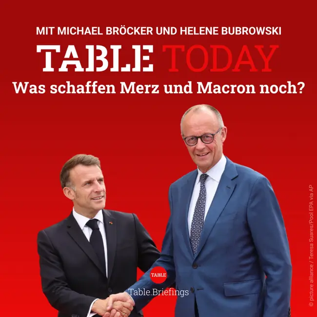 Was schaffen Merz und Macron noch?