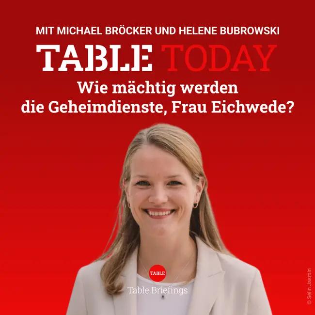 Wie mächtig werden die Geheimdienste, Frau Eichwede?