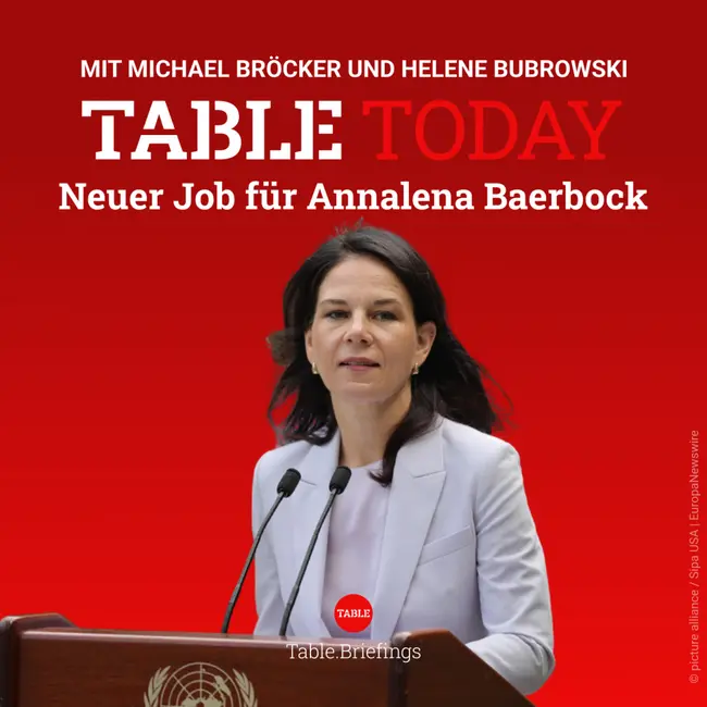 Neuer Job für Annalena Baerbock