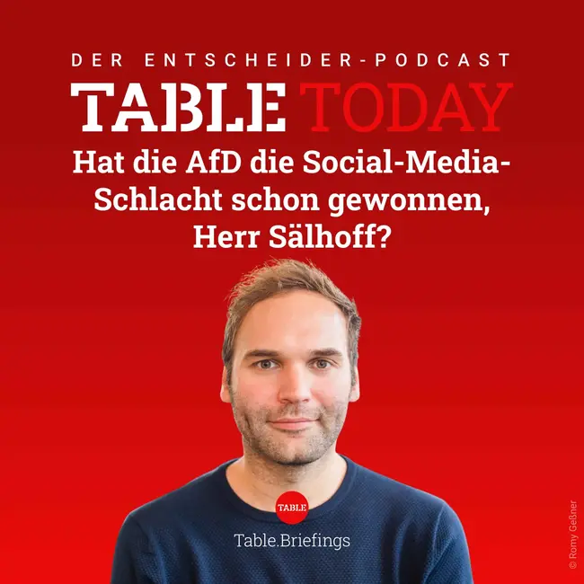 Hat die AfD die Social-Media-Schlacht schon gewonnen, Herr Sälhoff?