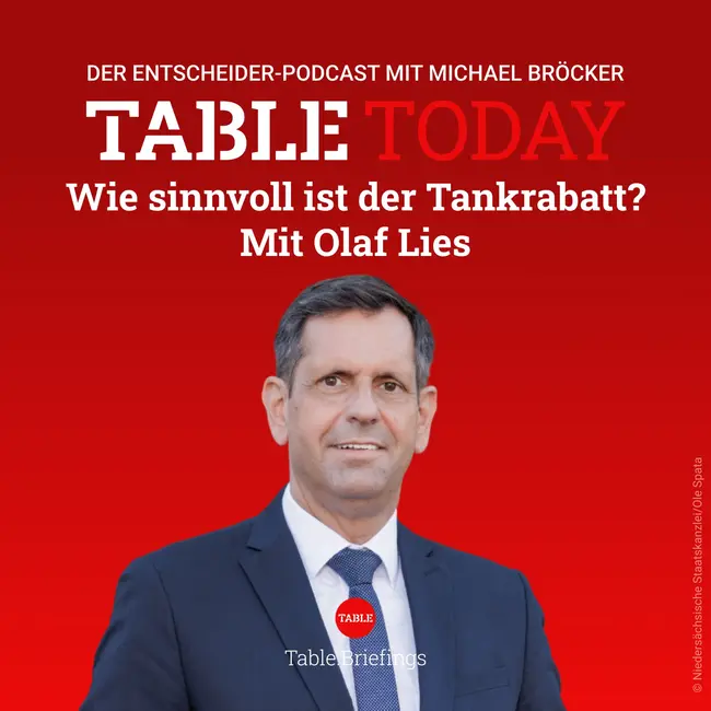 Wie sinnvoll ist der Tankrabatt? Mit Olaf Lies