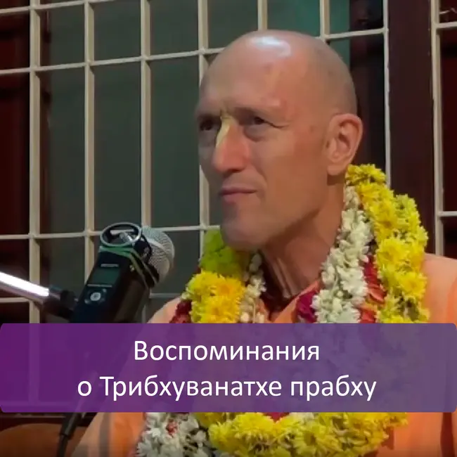 Воспоминания о Трибхуванатхе прабху