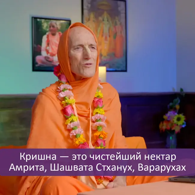 Кришна — это чистейший нектар | Амрита, Шашвата Стханух, Варарухах