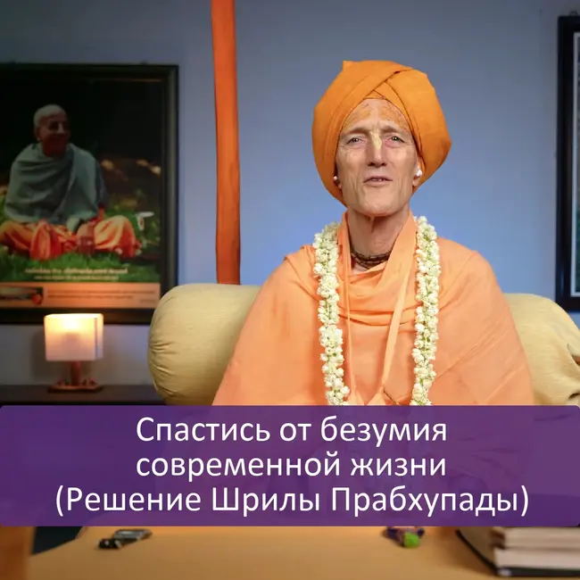 Спастись от безумия современной жизни | Решение Шрилы Прабхупады