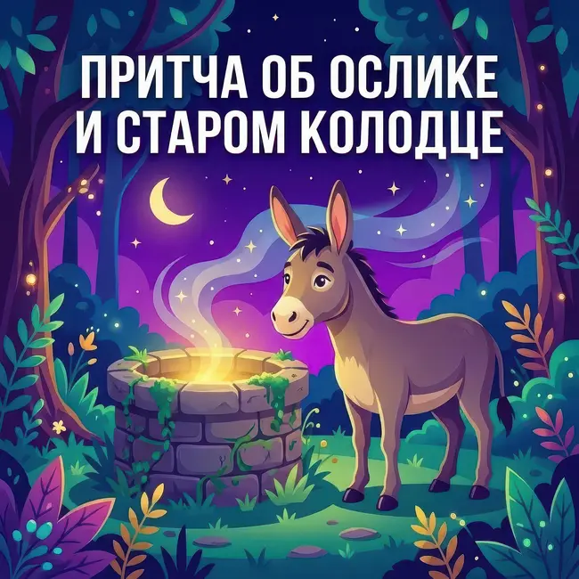 Притча об ослике и старом колодце