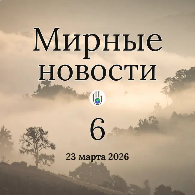 Мирные новости — 23 марта 2026 / Как забота и сотрудничество меняют наш мир: от метеоданных до городской инфраструктуры