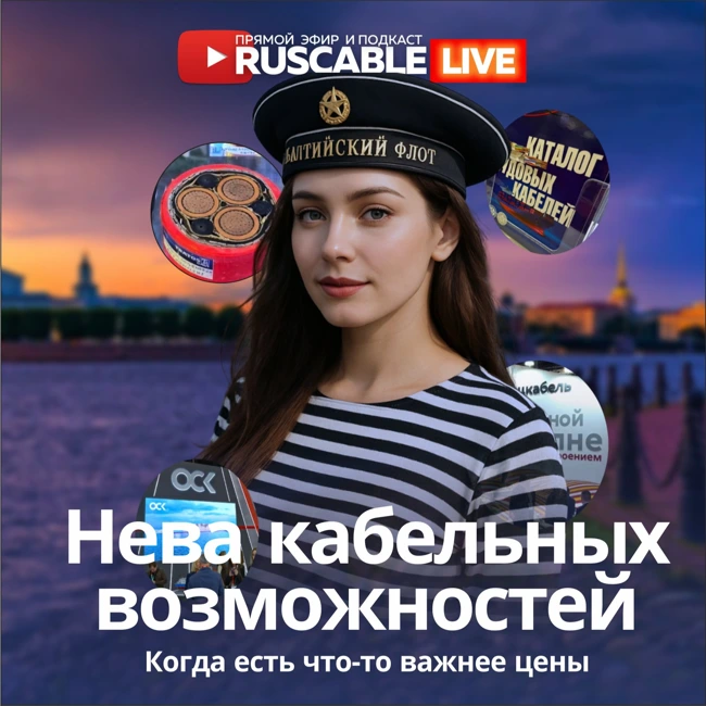 RusCable Live — Нева кабельных возможностей. Когда есть что-то важнее цены. Эфир 29.09.25