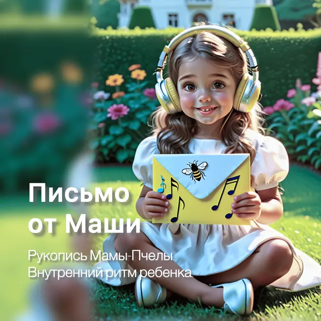 Letter from Masha. The Manuscript of Mama Bee. The Child’s Inner Rhythm. Письмо от Маши. Рукопись Мамы Пчелы. Внутренний ритм ребёнка.