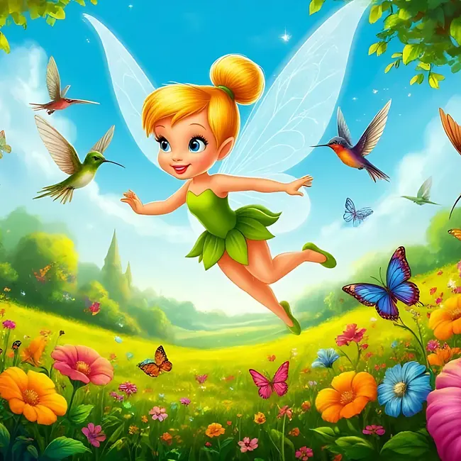 07 Фея Динь-Динь и волшебные птицы | Аудиосказка на ночь | Рассказывает Аида