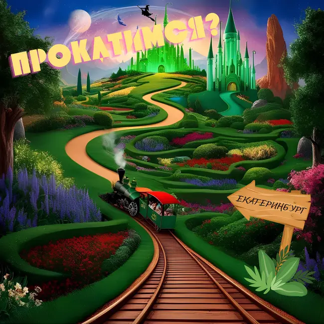Прокатимся по Стране Оз Станции "Злая" "Волшебник страны Оз" "Страна Оз"