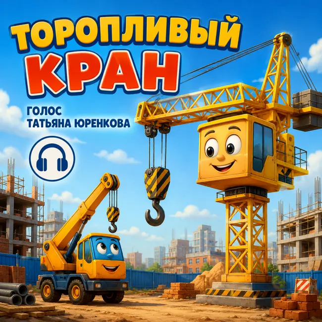 Торопливый кран - сказка для детей. Лида Данилова. Татьяна Юренкова