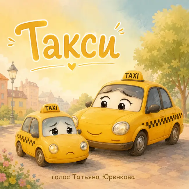 Малышка Такси - сказка для детей. Лида Данилова. Татьяна Юренкова