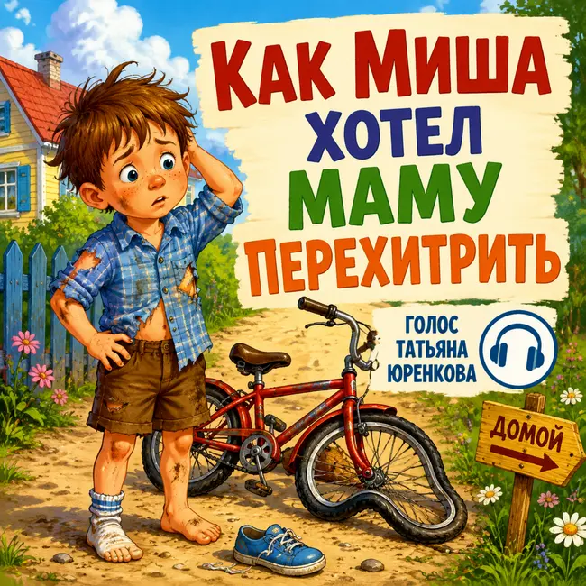 Как Миша хотел маму перехитрить - сказка для детей. Евгений Пермяк. Татьяна Юренкова