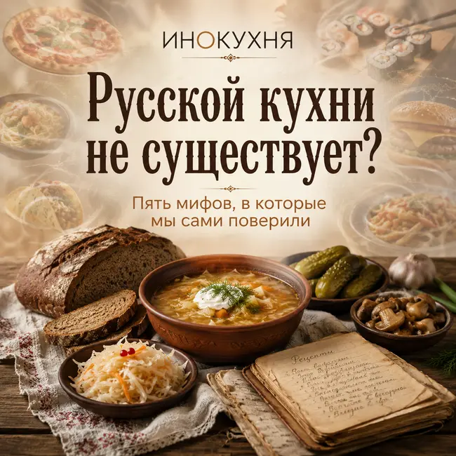 Русской кухни не существует? Пять мифов, в которые мы сами поверили